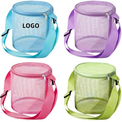 Children's Mesh Shell Storage Bag