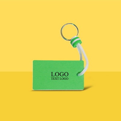 Rectangular EVA Floating Keychains