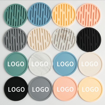 Silicone Round Coaster