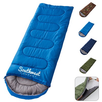 All-Season Waterproof Camping Sleeping Bag with Adjustable Drawstring