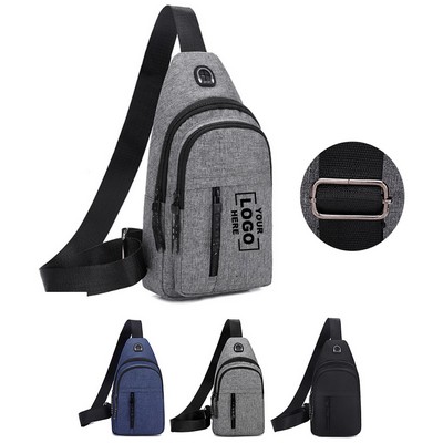 Fashionable Men's Crossbody Chest Bag – Business Casual & Everyday Use
