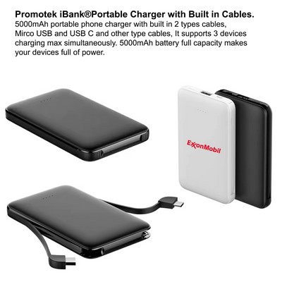 Promotek iBank® Power Charger works with smart phones and tables