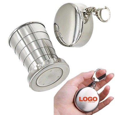8.5oz Stainless Steel Folding Cup