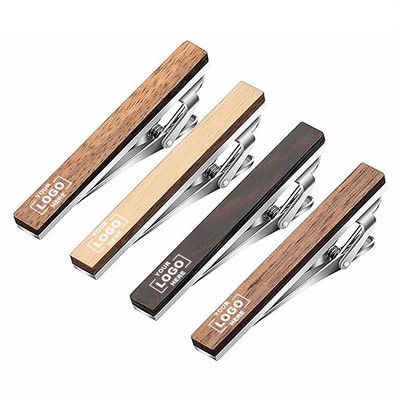 Wooden Tie Clip For Man