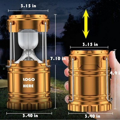 Solar Powered Multi-Function Camping Lantern