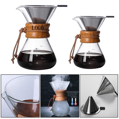 Borosilicate Glass Lead-Free Coffee Carafe