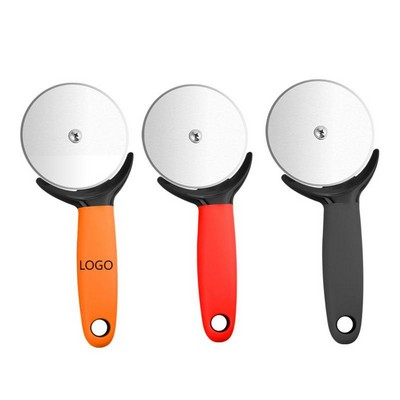Stainless Steel Pizza Cutter W/ Ergonomic Handle