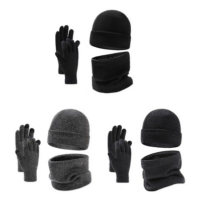 Knit Winter Trio Set
