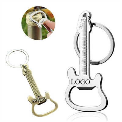 Guitar Bottle Opener Keychain