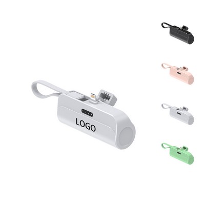 3300 mAh Mini Pocket Charging Power Bank