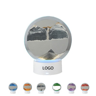 Moving Sand Art Lamp