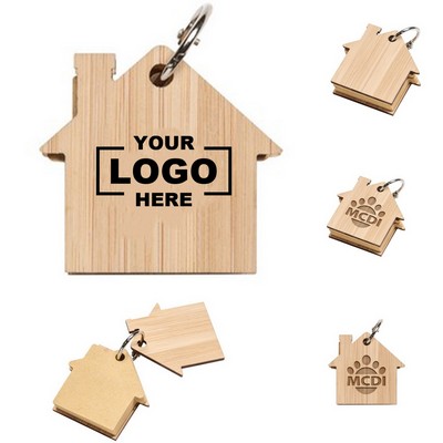 Keychain w/Sticky Notes