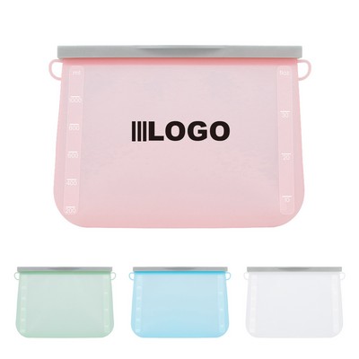 Silicone Food Storage Bags With Zipper