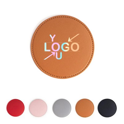 Faux Leather Drink Mat