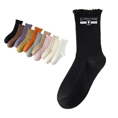 Fun Casual Ruffle Ankle Socks