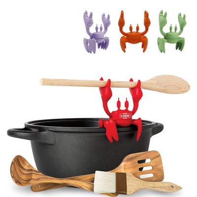 Crab Silicone Utensil Rest Tool