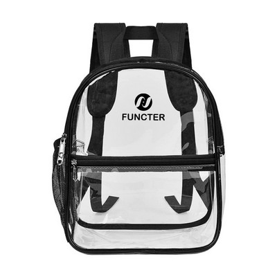 Clear PVC Crossbody Shoulder Bag Backpack