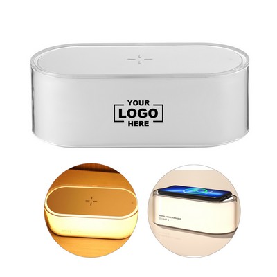 2 In 1 Wireless Charger Bedside Lamp