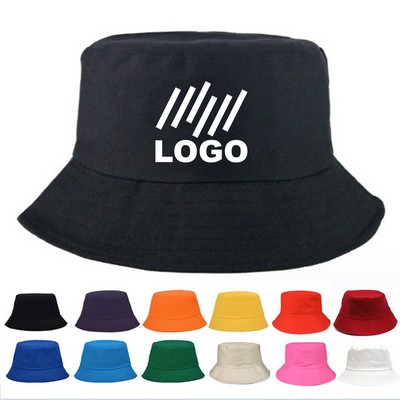 Cotton Sunshade Bucket Hat