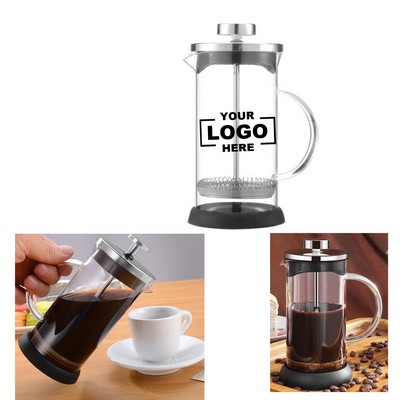 Press Coffee Maker DoubleWall Insulated Borosilicate Glass