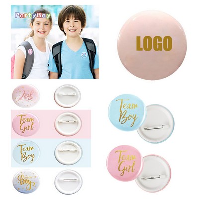 Clothing Accessories Tinplate Creative Badge