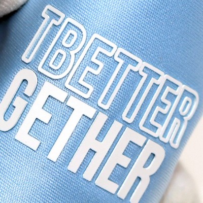 6.5" Silicone Sticker Label with Adhesive Backing with 3mm Thickness