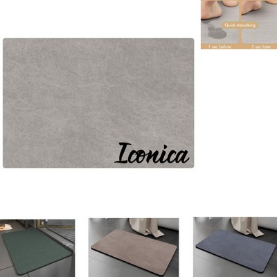 Diatomaceous Earth Bath Mat
