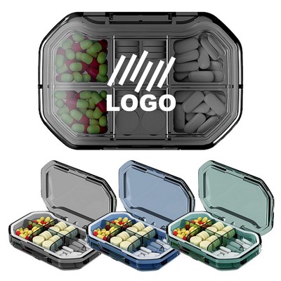 7-Day Transparent Pill Storage Box