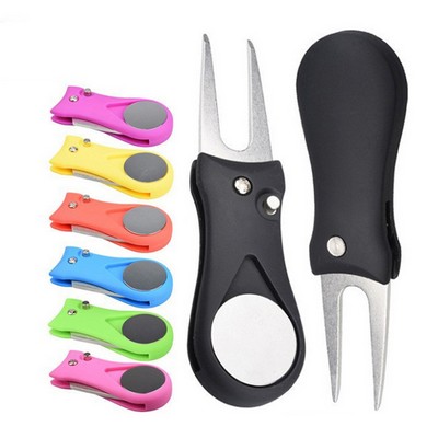 Foldable Golf Divot Tool