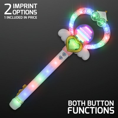 Magical Princess Wand, Deluxe Light Show Toy - BLANK