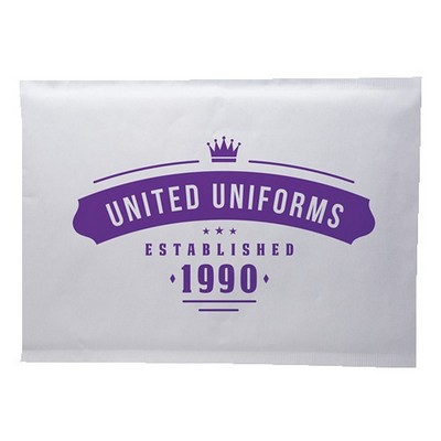 One Color White Paper Bubble Mailer (7.25" x 12')
