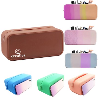 Portable Silicone Travel Pouch Bag