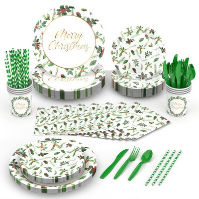 Party Decoration Supplies Tableware Disposable Paper Plates