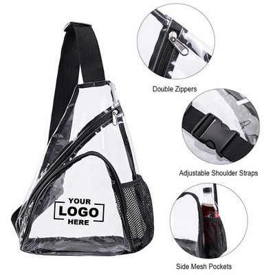 Clear PVC Sling Bag