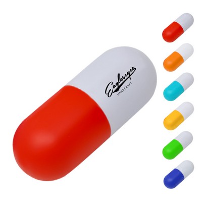 Capsule Shaped Stress Reliever Toy