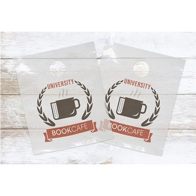 Digital Full Color Clear Plastic Doorknob Bags (7.5" x 9")