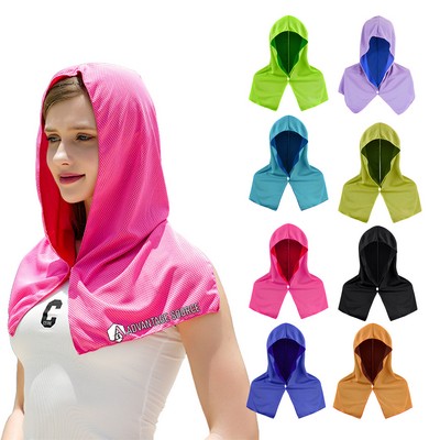 Adult Cooling Hooded Towel