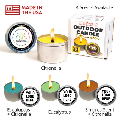 City Bonfires® Outdoor Citronella Candles