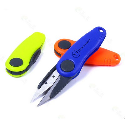 Stainless Steel Foldable Blade Sewing Tailor Fishing Plier Scissor