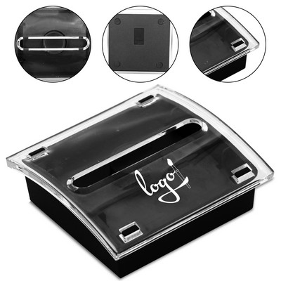 Plastic Note Box Convenient Organizer for Your Notes