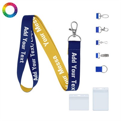 Hang In There Reflective Lanyard