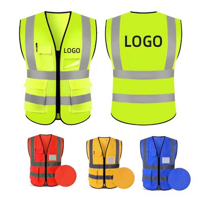 Mesh Night Safety Reflective Vest