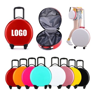 18" Kids Travel Luggage ABS Foldable Suitcases With Wheels