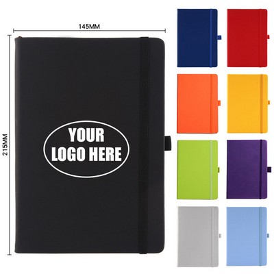 A5 Journal Notebook With Pen Loop