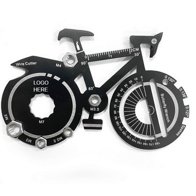 20" 1 Bicycle Flat Wallet Multitool Card