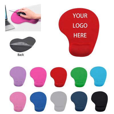 Silicone Mouse Pad With Wrist Rest