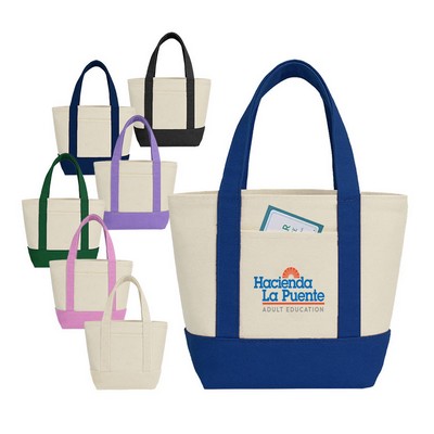 14 oz. Mini Canvas Tote Bag