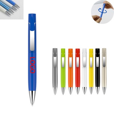 Twist-Action Ballpoint Pen