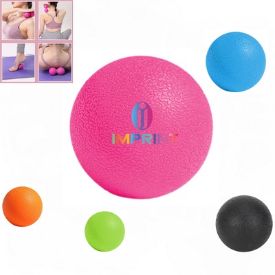 Solid TPE Peanut Massage Ball For Exercise