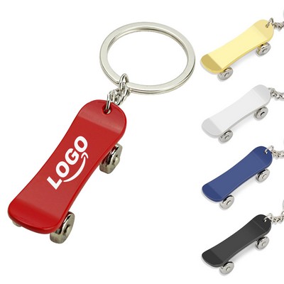 Skateboard keychain